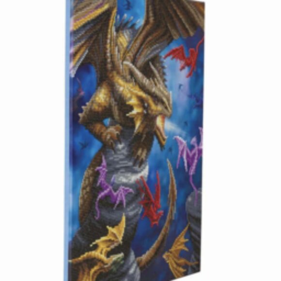 Crystal Art Mounted Kit (Lg): Dragon Clan - Picture 1 of 1